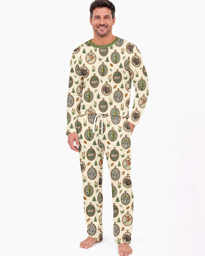 Hunting Season Bamboo Men's Pajama Set