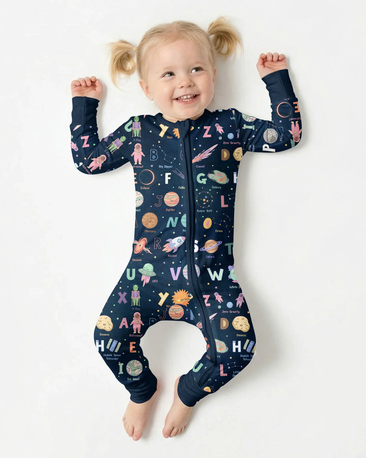 Space Alphabet Bamboo Convertible Zippy