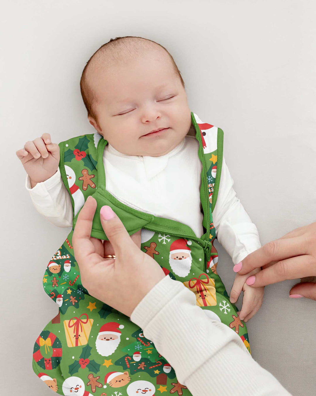 Snowmen Funny Bamboo Sleep Bag