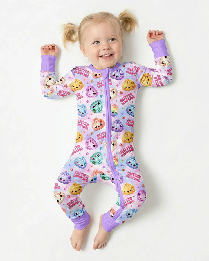 Glitter Dumpling Bamboo Convertible Zippy