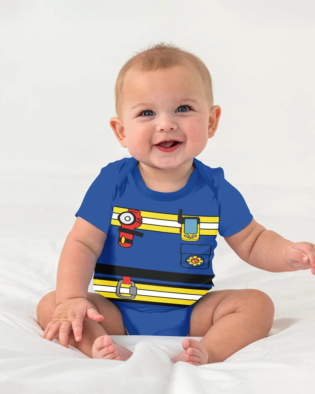 Future Fireman Crew Bamboo Bodysuit