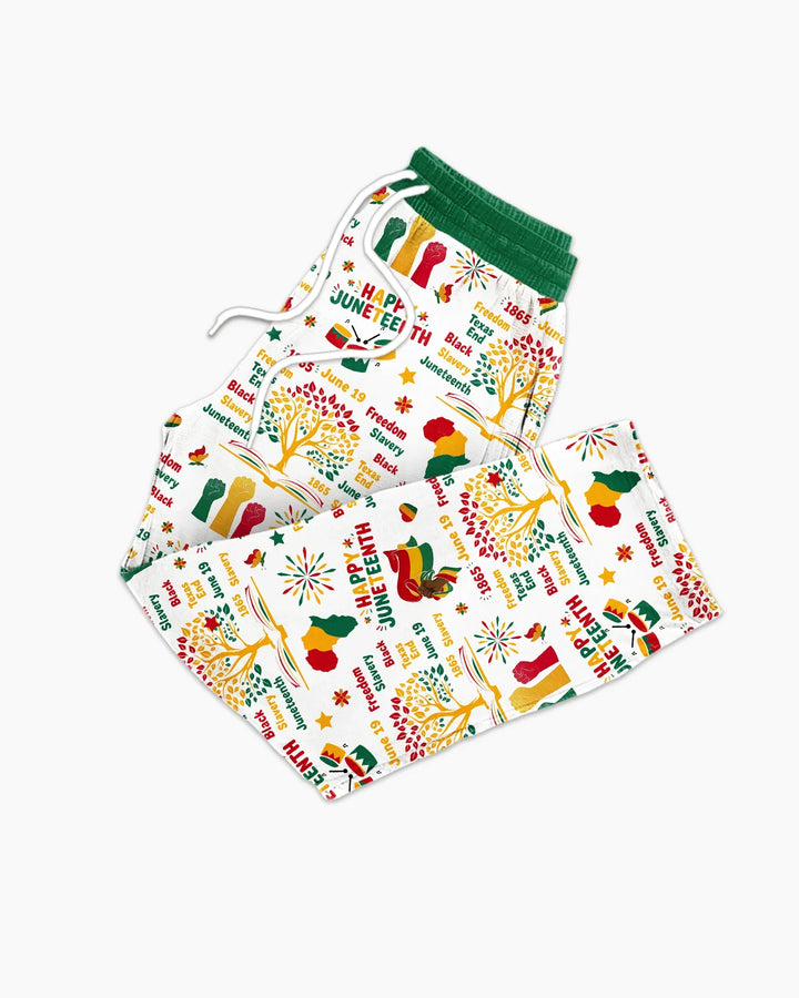Happy Juneteenth Bamboo Men's Pajama Set