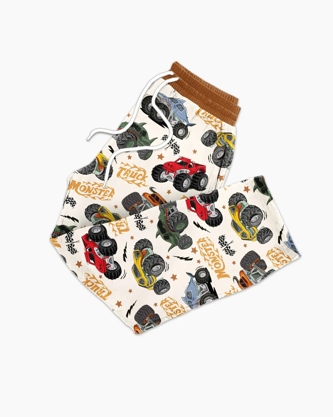Vroom Vroom Monster Truck Bamboo Men's Pajama Set