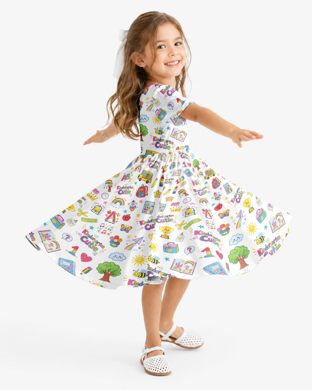 Kindergarten Cutie Bamboo Twirl Dress
