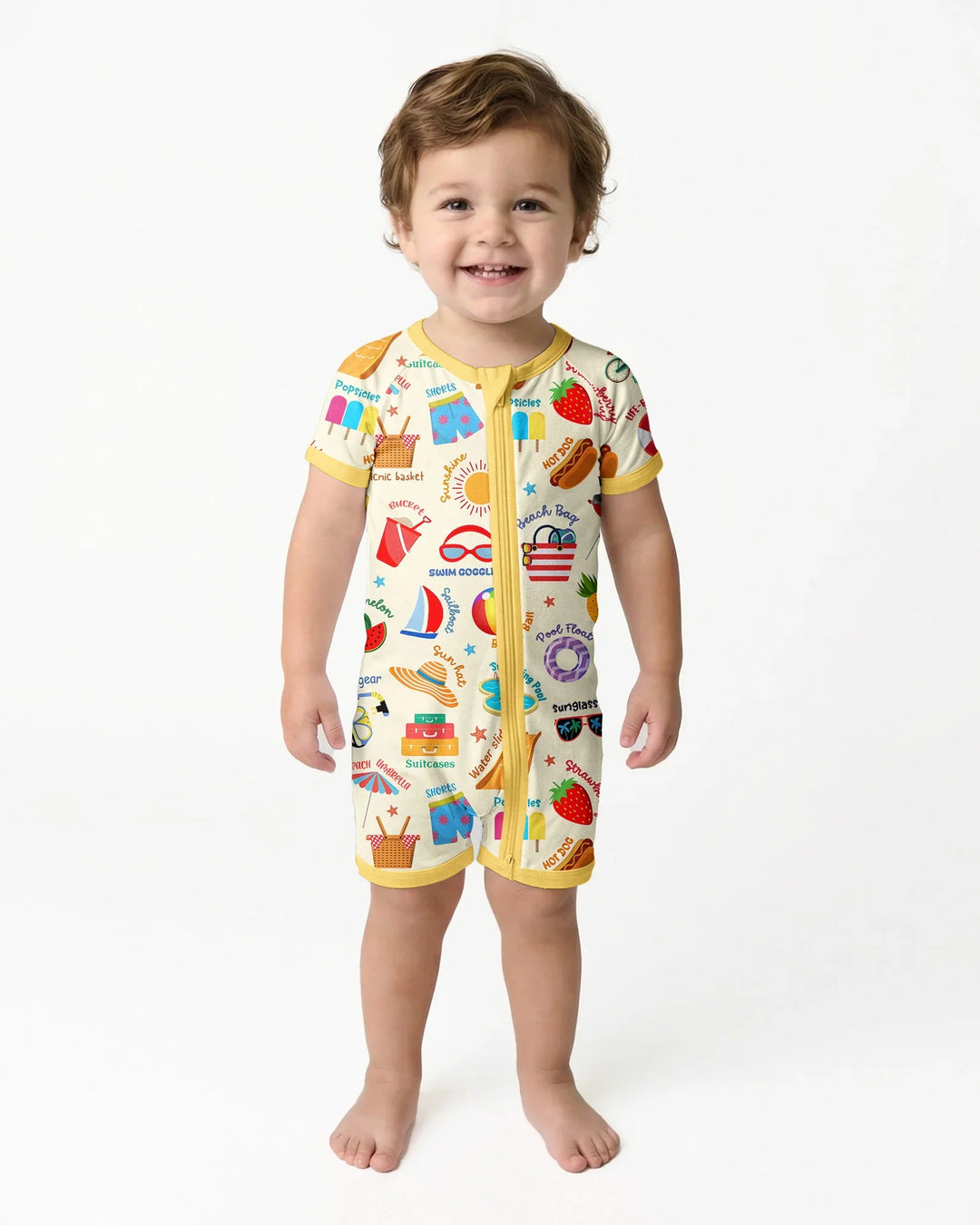 Love Summer Bamboo Shorty Zippy