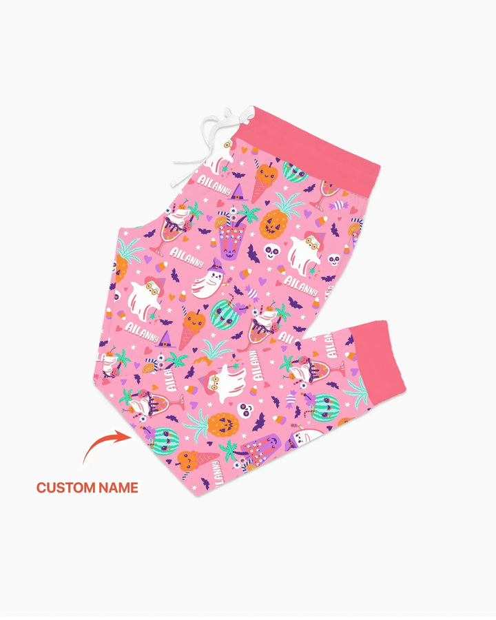 Summerween Doodles Bamboo Women Pajama Set