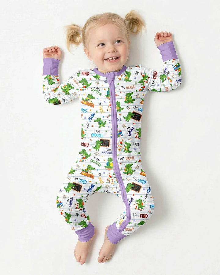 Brave Gator Days Bamboo Convertible Zippy
