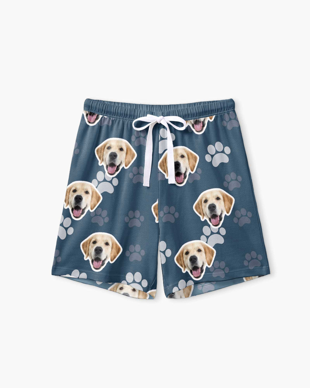 Personalized Dog & Cat Photo Bamboo Women Short Sleeve Short Pajama Set