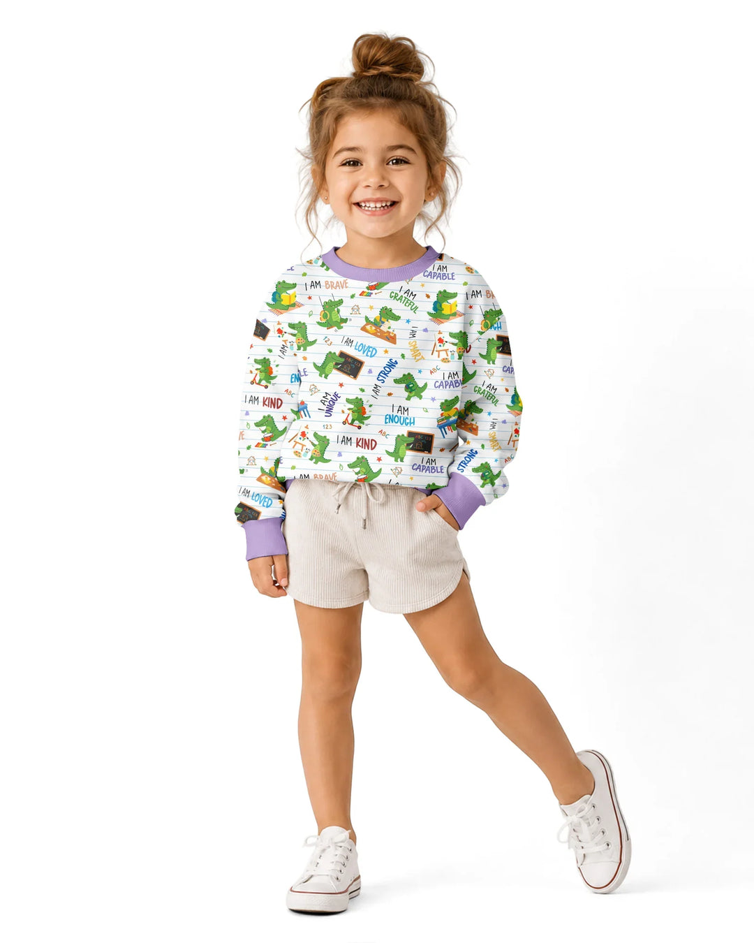 Brave Gator Days Bamboo Crewneck Sweatshirt