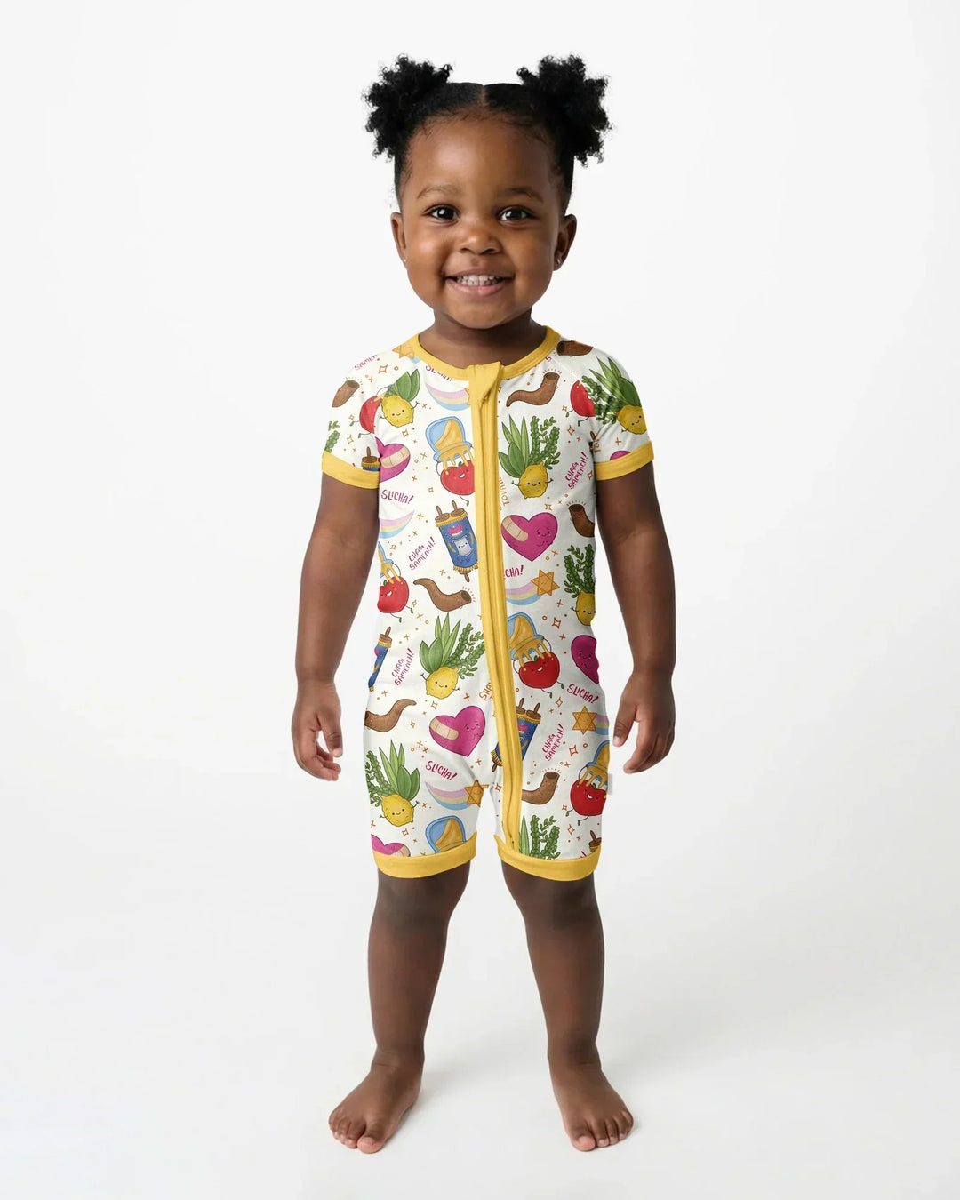 Jewish High Holidays Bamboo Shorty Zippy