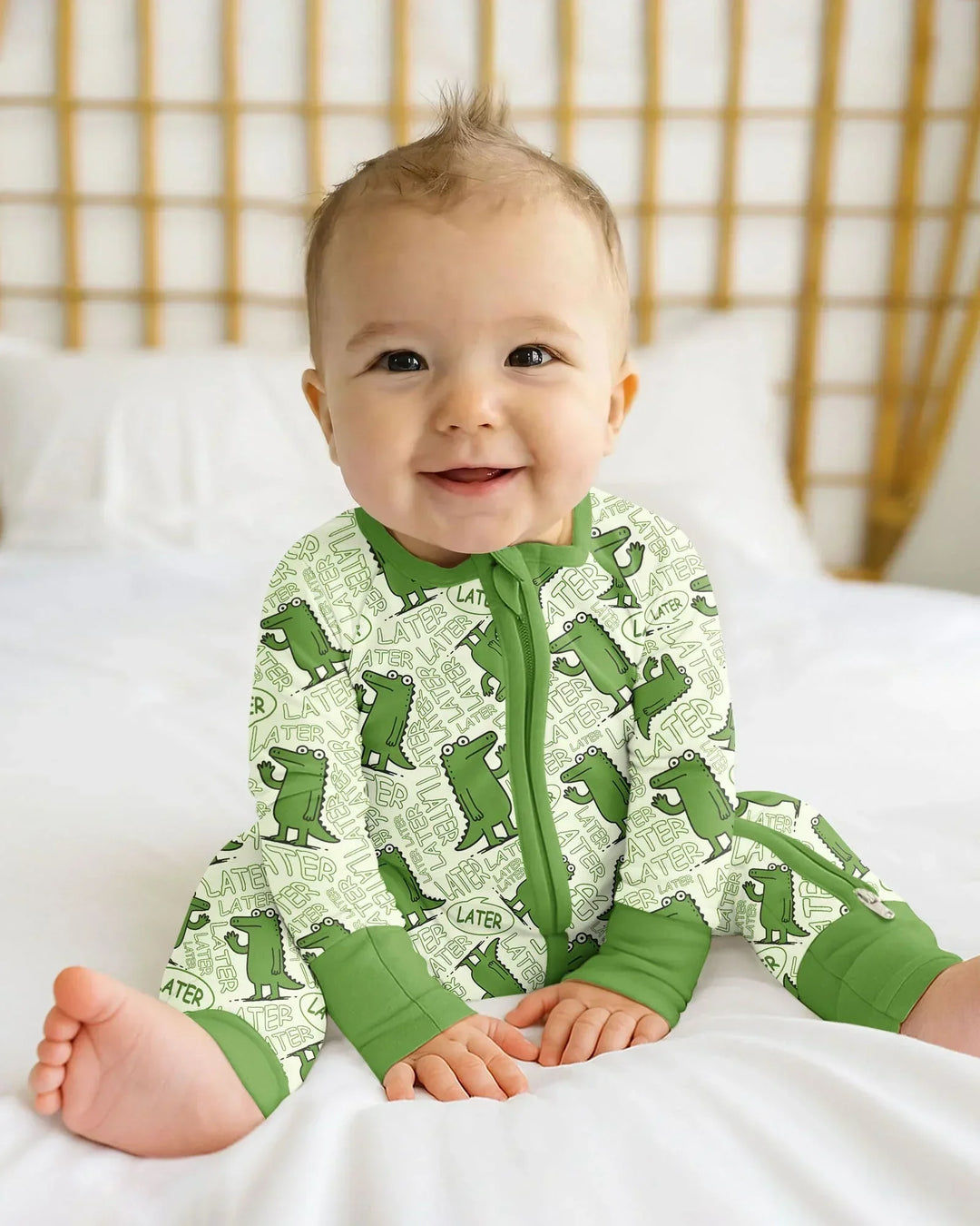 See you later, alligator! Bamboo Convertible Zippy