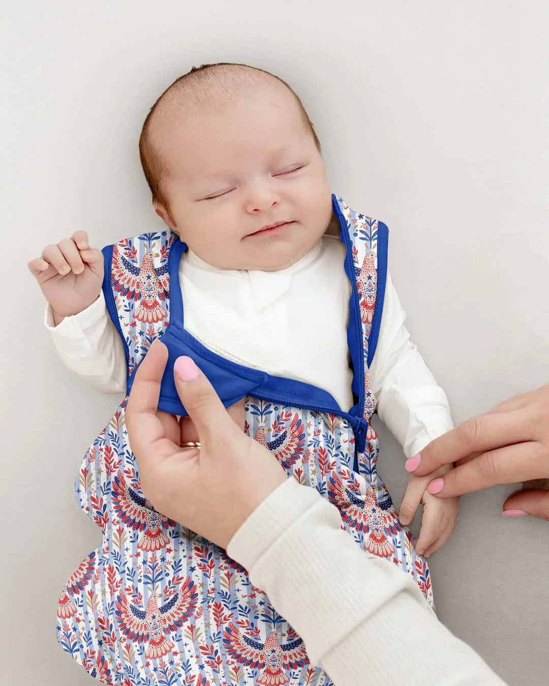 Patriotic Eagle Bamboo Sleep Bag