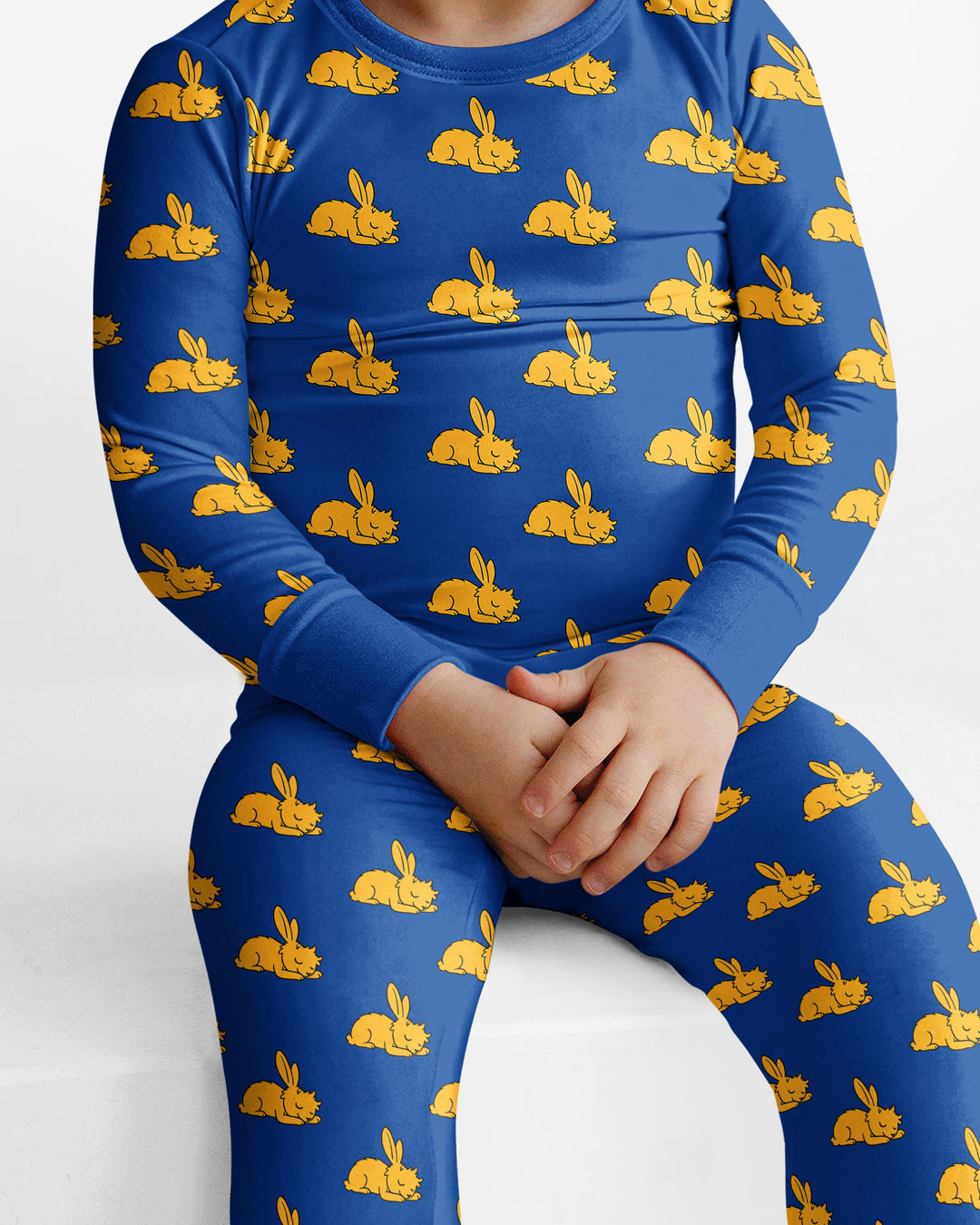 Template Bamboo Two Piece Long Sleeve Pyjamas Set