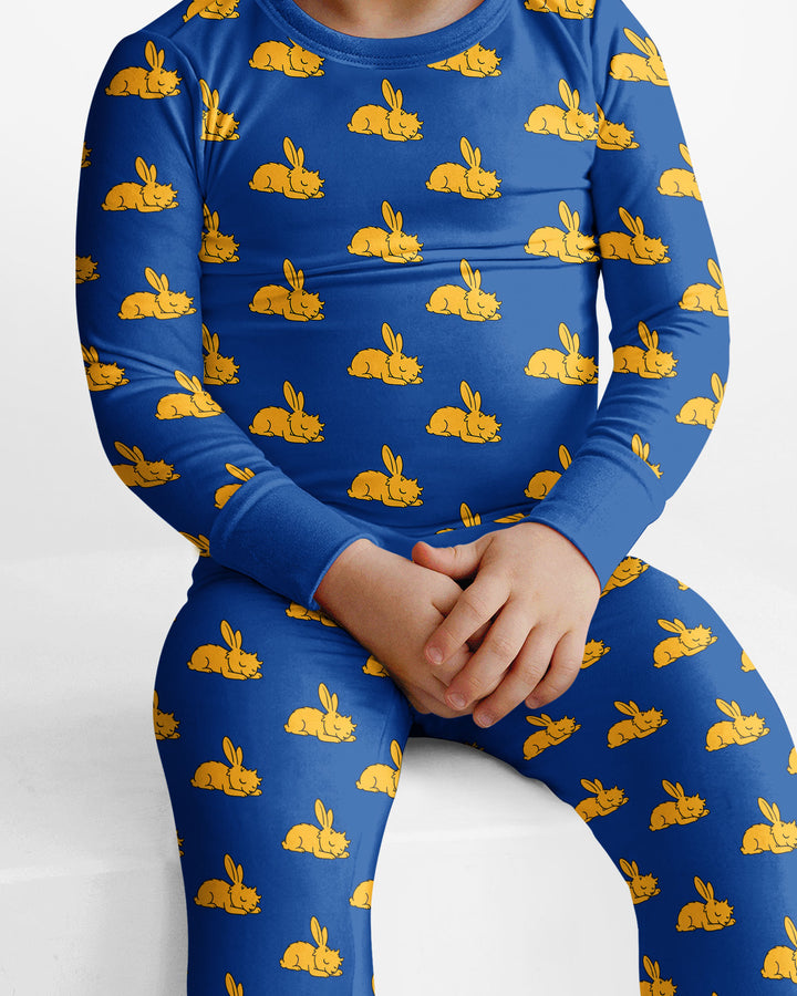 Template Bamboo Two Piece Long Sleeve Pyjamas Set