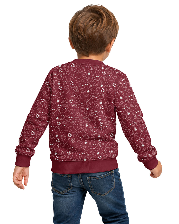 Doodle Sports Bamboo Crewneck Sweatshirt