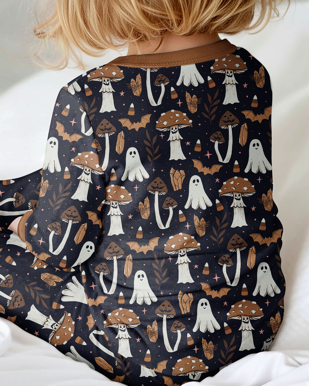 Retro Halloween Whimsy Bamboo Convertible Zippy