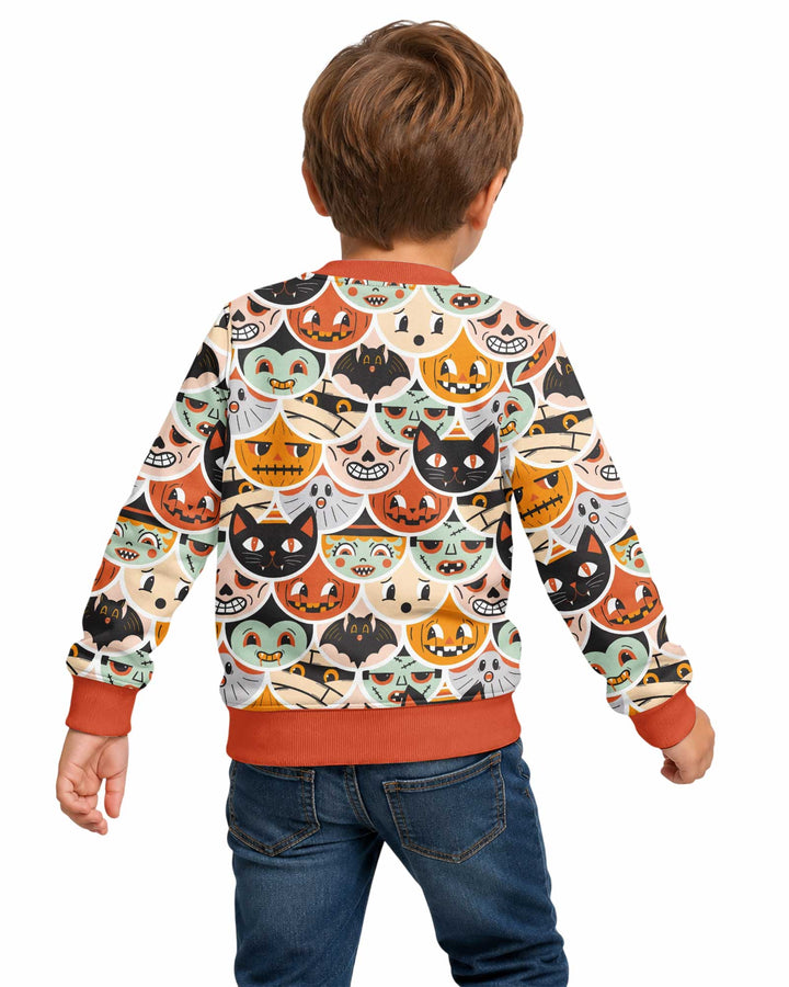 Monster Mash-Up Bamboo Crewneck Sweatshirt
