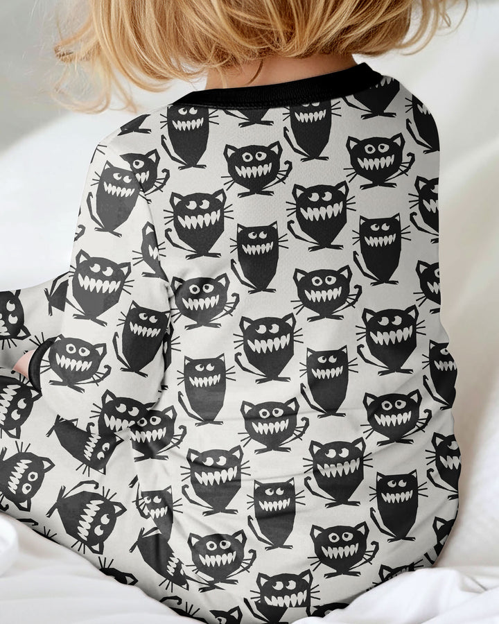 Halloween Monster Cats Bamboo Convertible Zippy