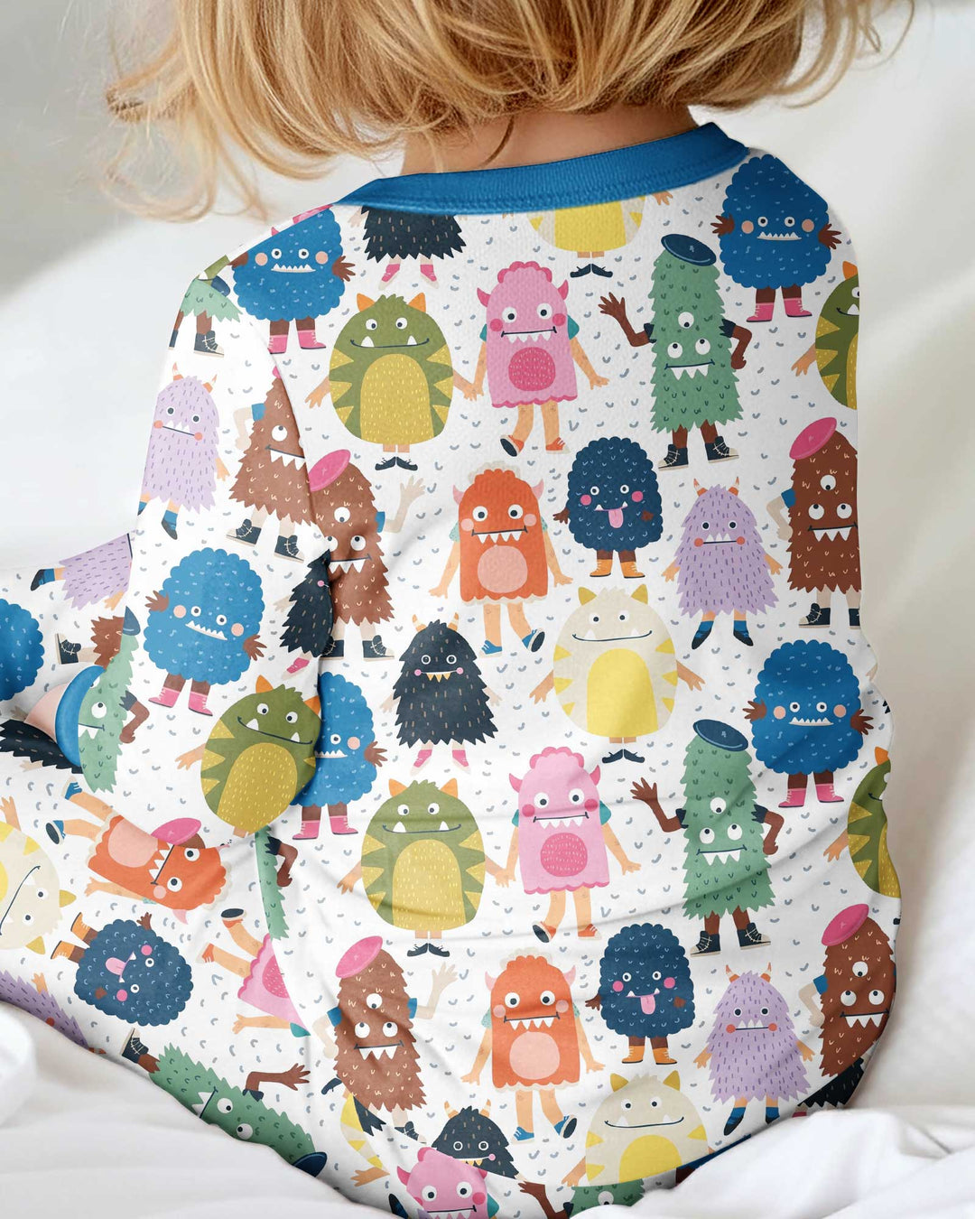(Not So) Scary Monsters Bamboo Convertible Zippy