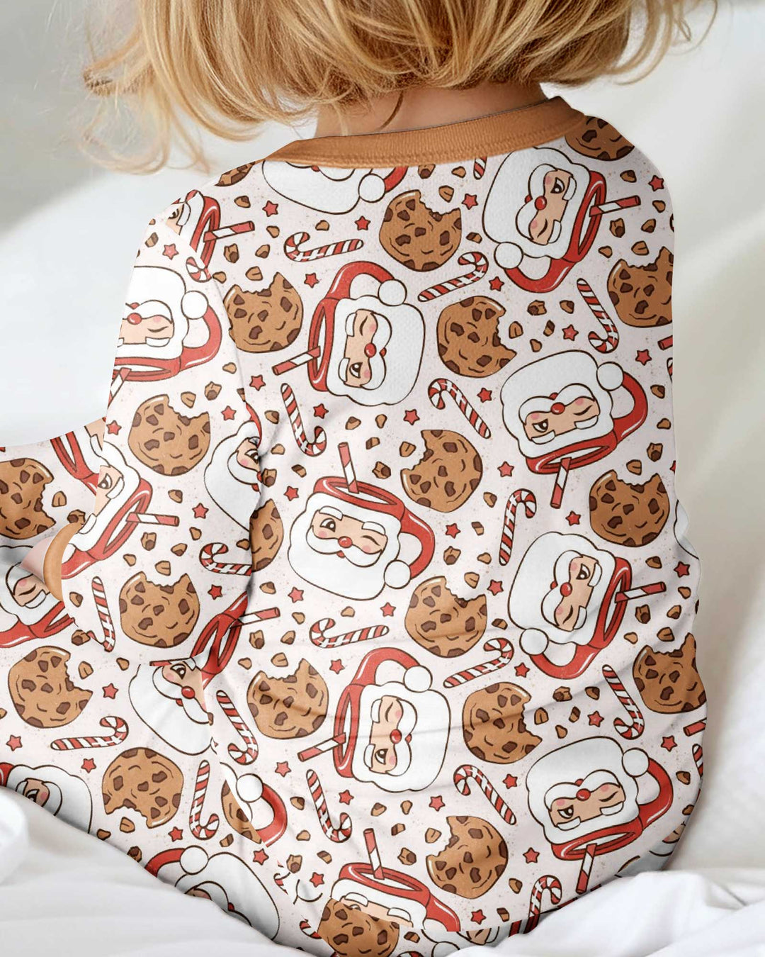 Santa's Cookie Break Bamboo Convertible Zippy