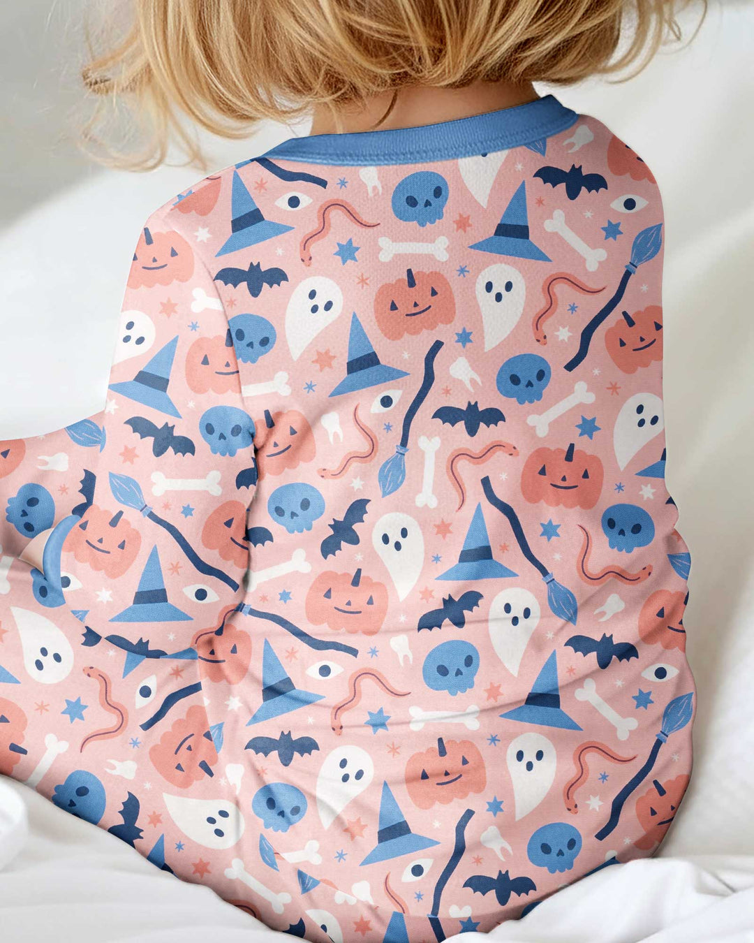 Pastel Pumpkins Skulls And Witch Craft Bamboo Convertible Zippy