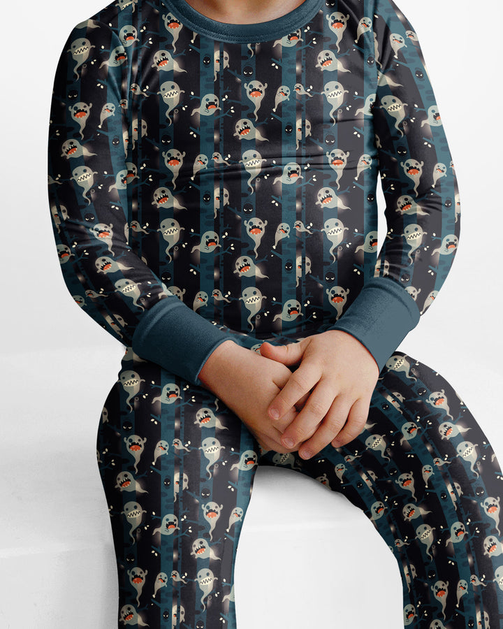 Scared yet Bamboo Two Piece Long Sleeve Pajama Set