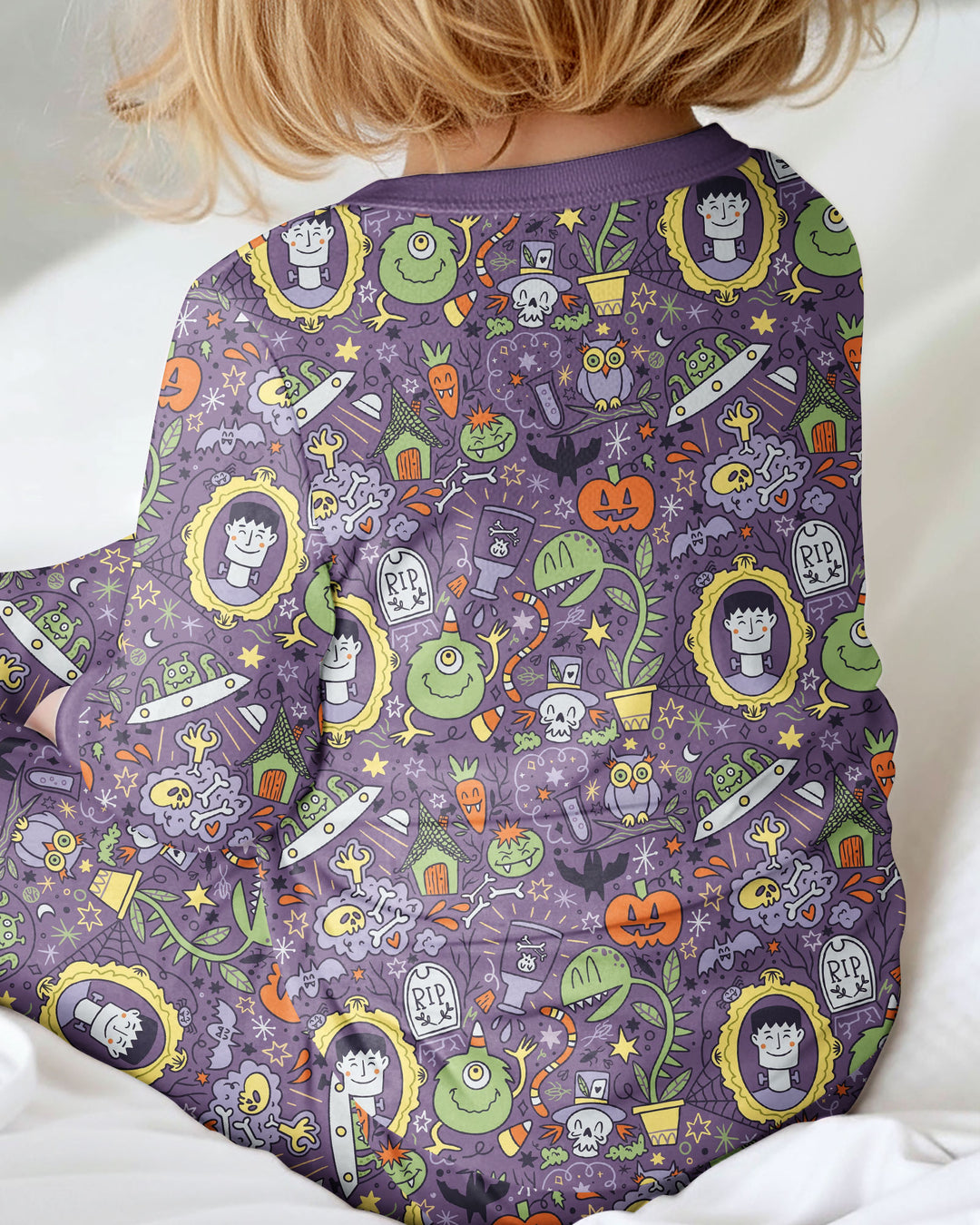 Halloween Monster Fun Bamboo Convertible Zippy