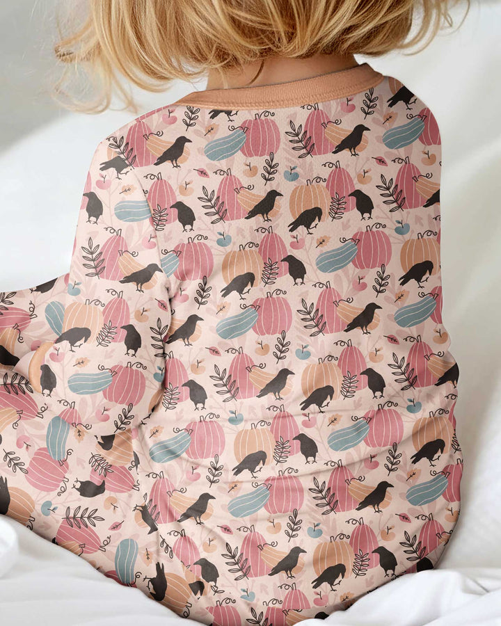 Pastel Pumpkin Patch Bamboo Convertible Zippy