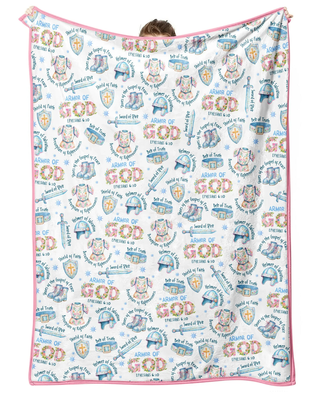 Put On The Full Armor Of God Bamboo Blanket
