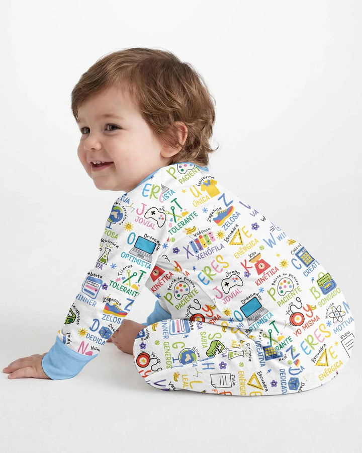 You Are Spanish Alphabet Version Bamboo Convertible Zippy