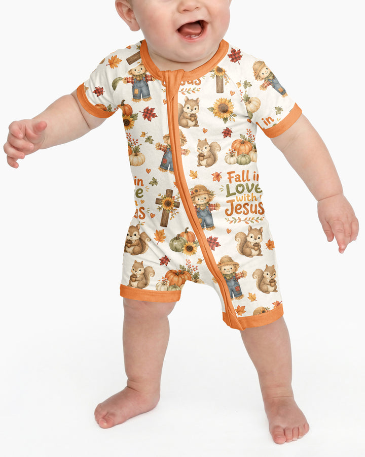 Fall For Jesus Bamboo Shorty Zippy