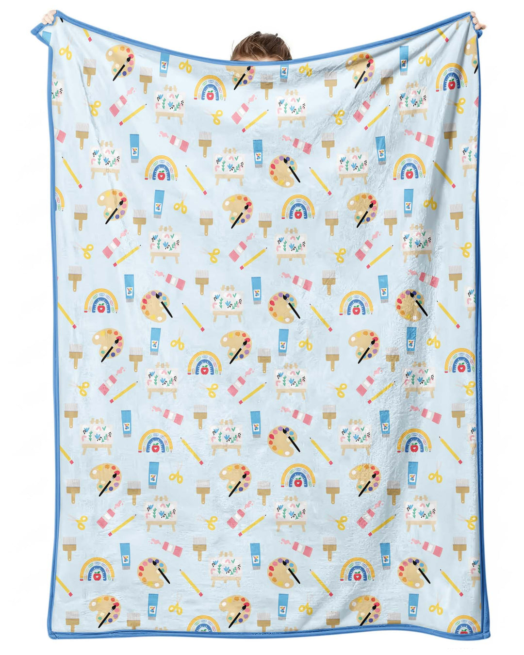 Custom Name When I Wake Up I Will Be Starting School Bamboo Blanket