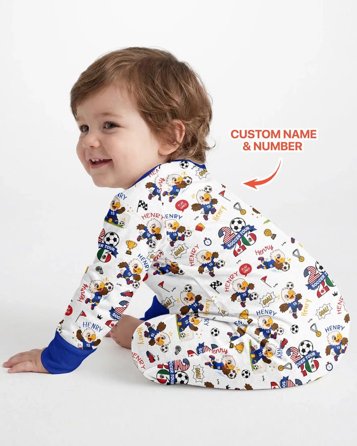 USA We Are Champions Soccer Tour 2026 Bamboo Convertible Zippy