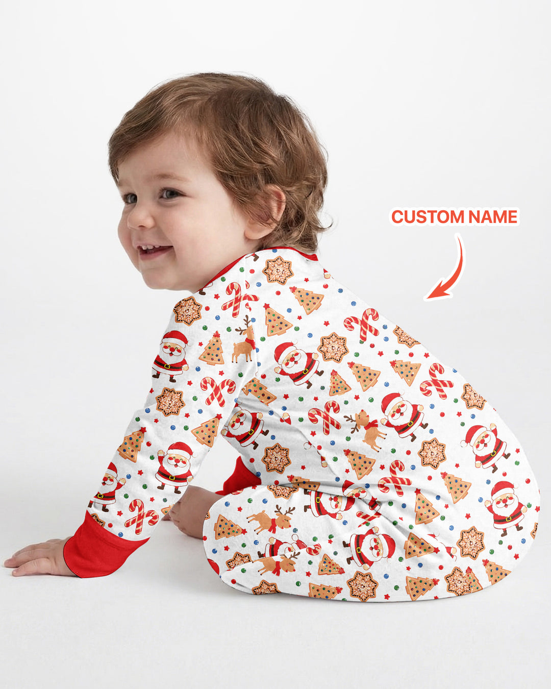 Custom Name The Baby Who Stole Christmas Bamboo Convertible Zippy