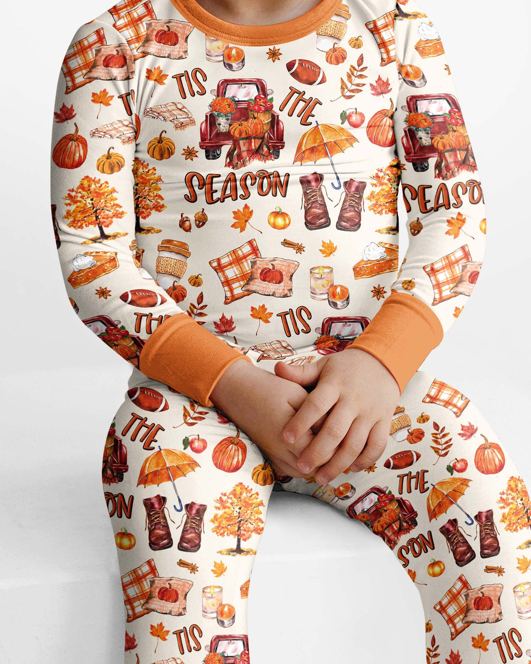 Template Bamboo Two Piece Long Sleeve Pyjamas Set