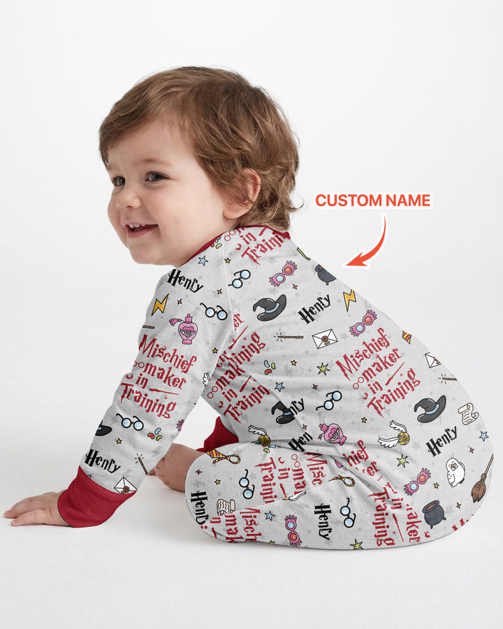 Custom Name Mischief Maker In Training Bamboo Convertible Zippy