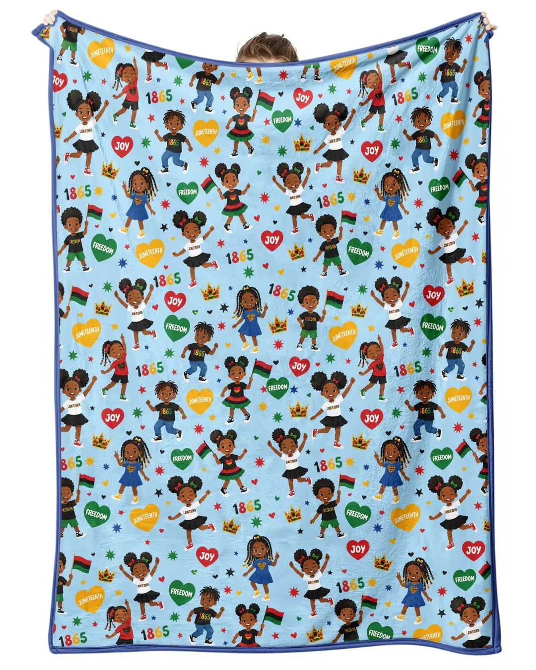 Celebrate Juneteenth Freedom Bamboo Blanket