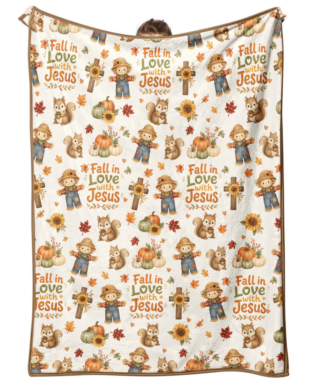 Fall For Jesus Bamboo Blanket