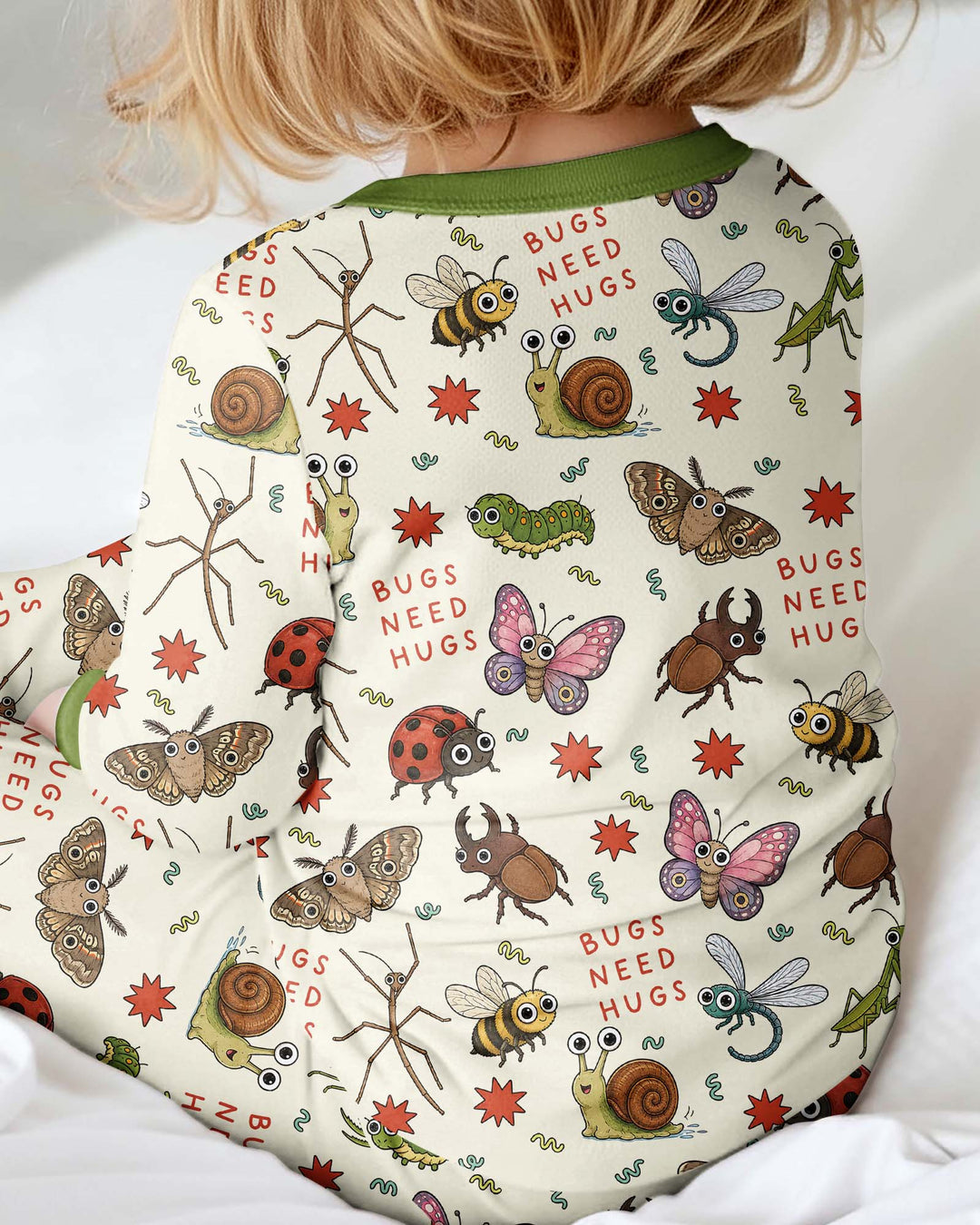 Bugs Need Hug Bamboo Convertible Zippy
