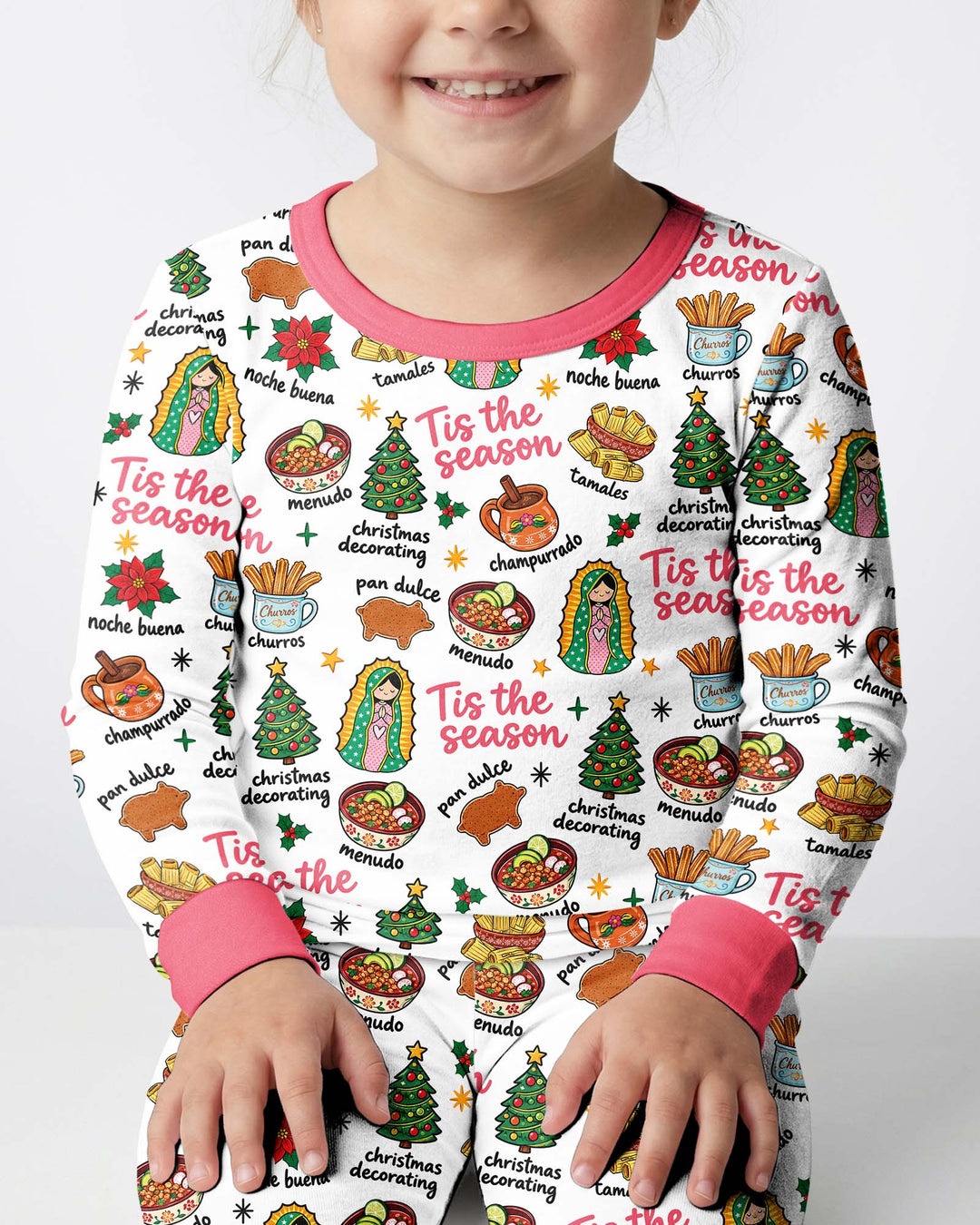 It's Abuelita and Pan Dulce Season Bamboo Two Piece Long Sleeve Pajama Set