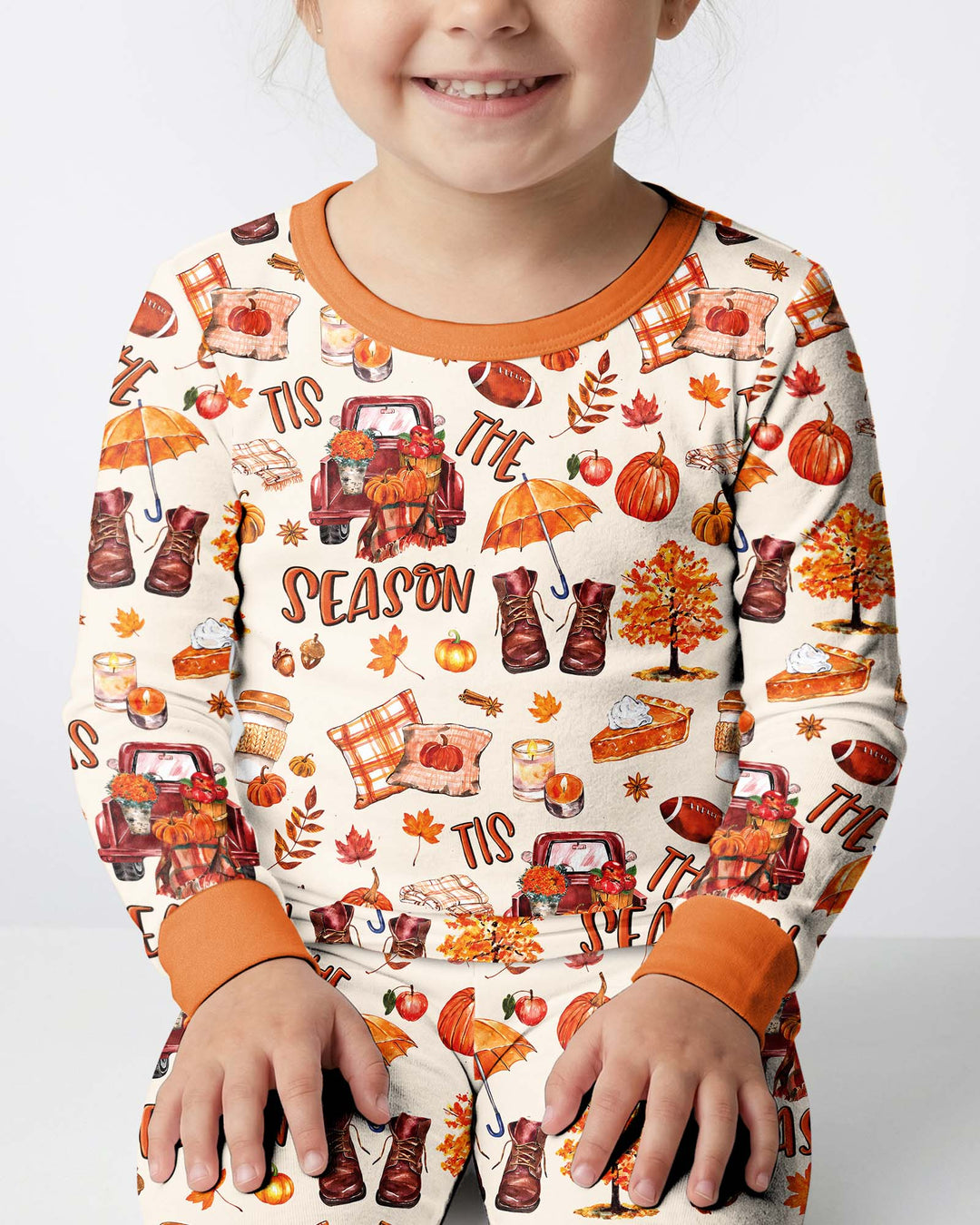 Template Bamboo Two Piece Long Sleeve Pyjamas Set