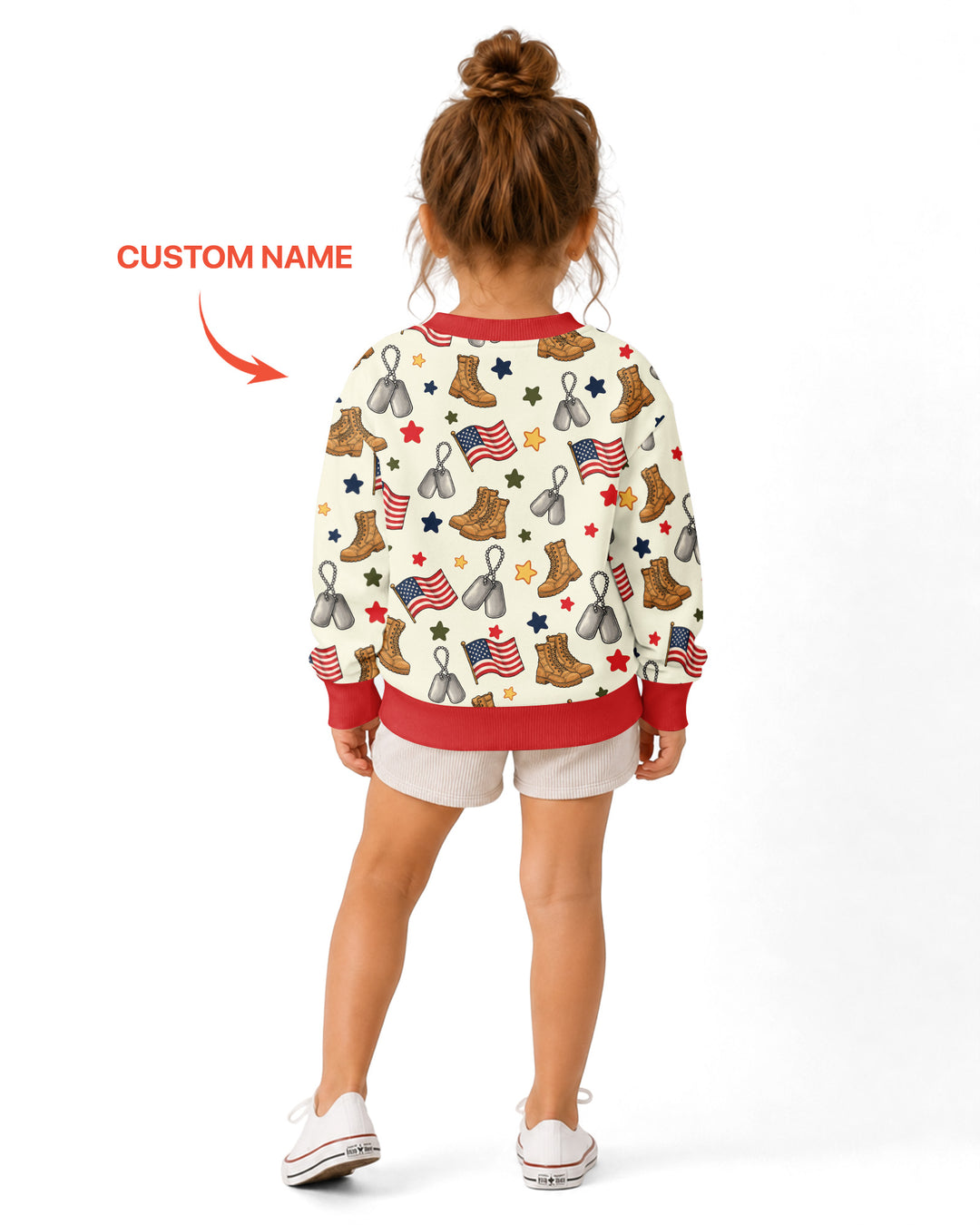 Who Needs Superhero When Your Grandpa Is A Veteran Bamboo Crewneck Sweatshirt