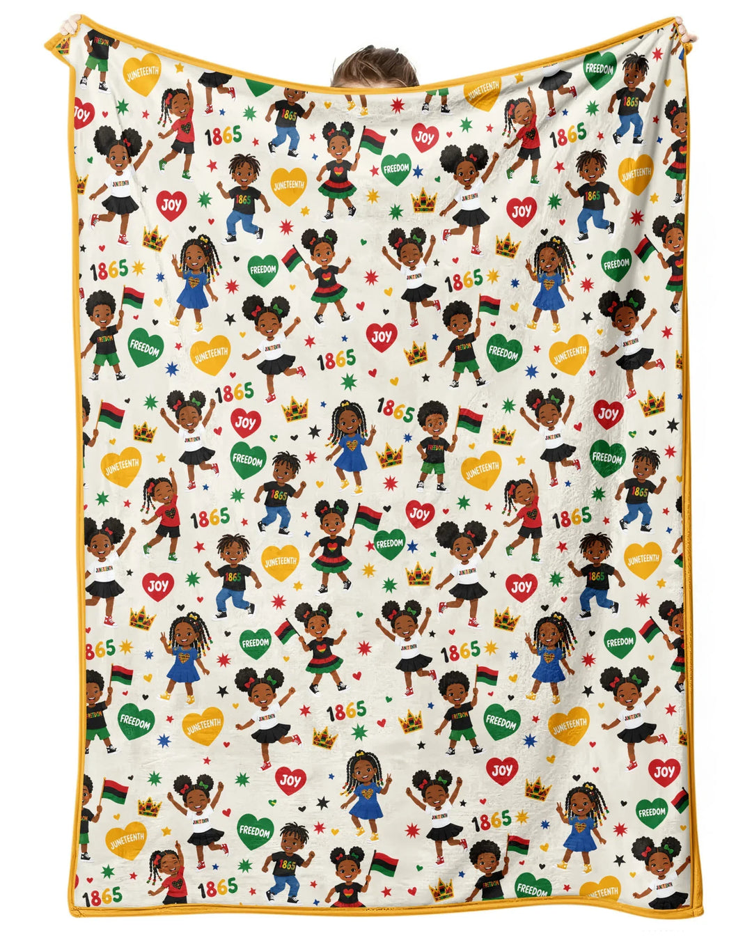 Celebrate Juneteenth Freedom Bamboo Blanket