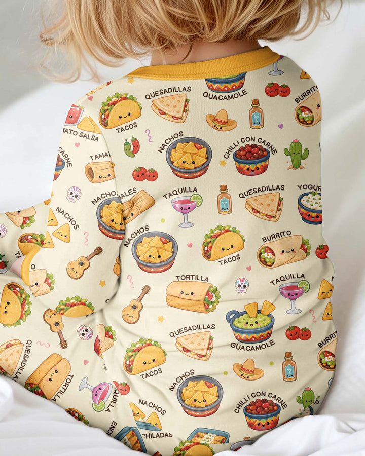 Kawaii Mexican Food Bamboo Convertible Zippy