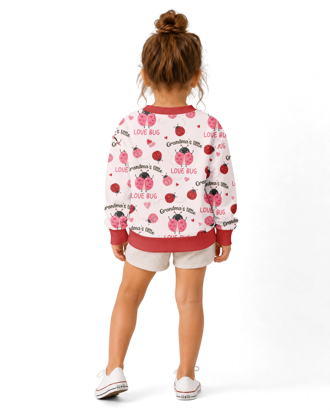 Grandma's Little Love Bug Bamboo Crewneck Sweatshirt