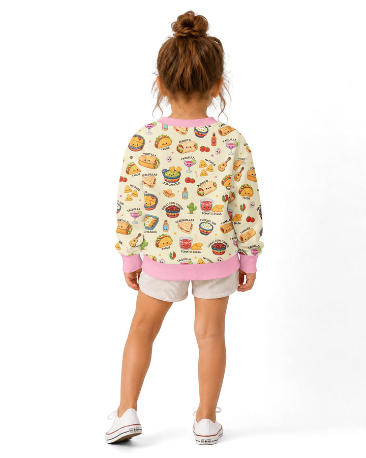 Kawaii Mexican Food Bamboo Crewneck Sweatshirt