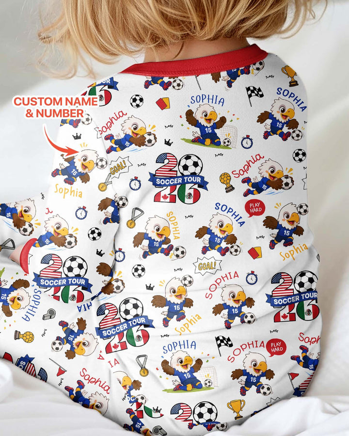 USA We Are Champions Soccer Tour 2026 Bamboo Convertible Zippy