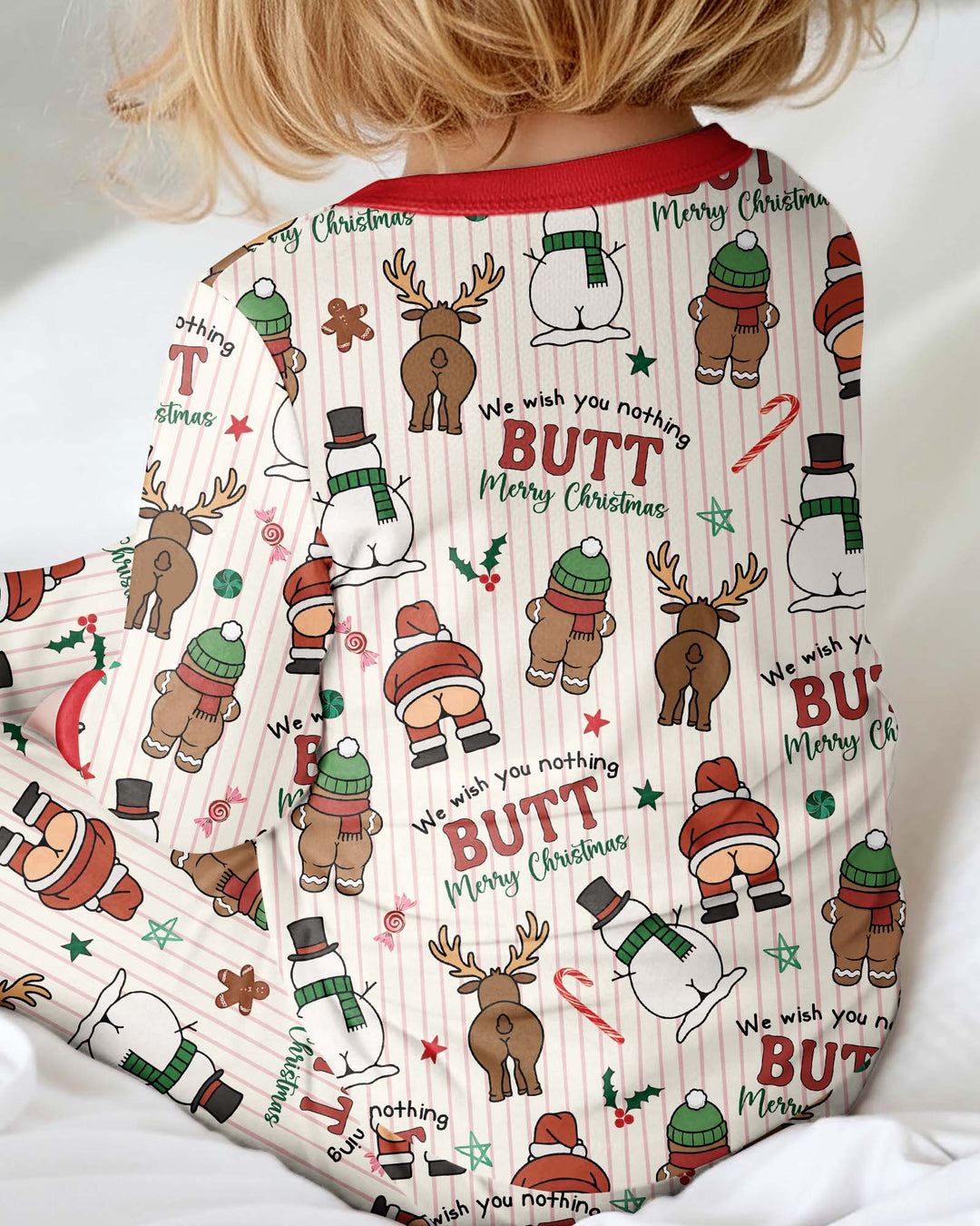 We Wish You Nothing Butt Merry  Bamboo Convertible Zippy