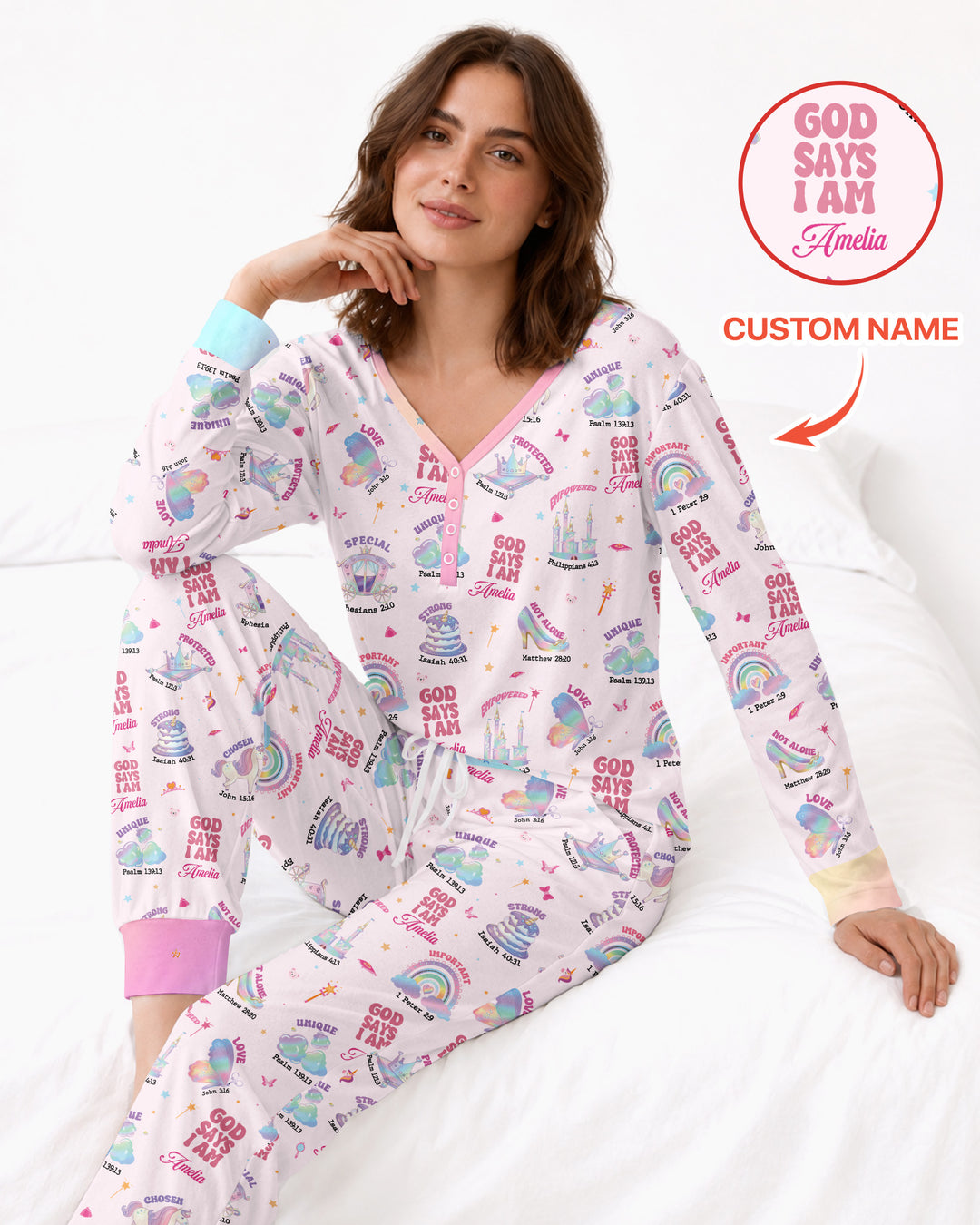God Say I am Women's Pyjamas Set