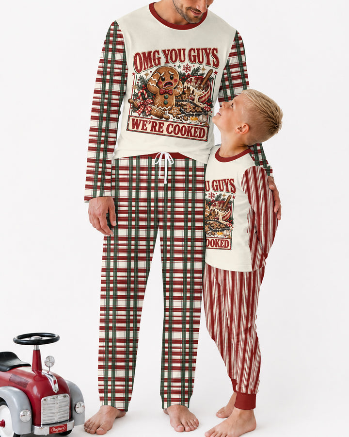 You Guys We're Cooked Bamboo Men's Pajama Set